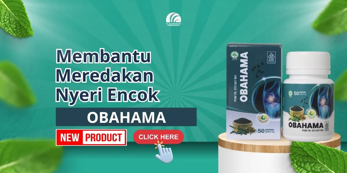 Promo paket suplemen herbal bersertifikat BPOM dari distributor resmi AMI